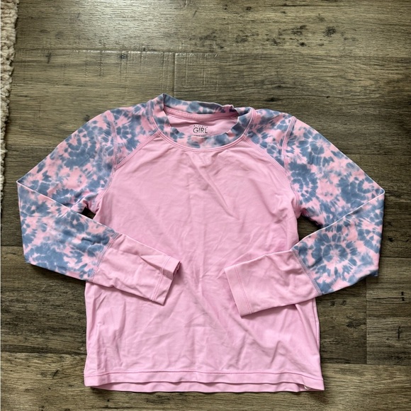 GIRLS ATHLETA RASHGUARD SIZE SMALL - Picture 1 of 2